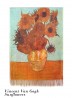 Sunflowers Double-sided Oil Painting Scarf